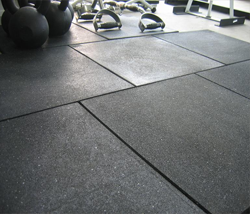 NRG fitness - Fitness Floor Tile 50 x 50 cm and 43 mm thick