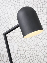 Vloerlamp ijzer Marseille zwart