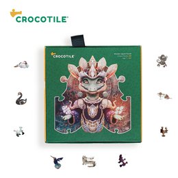 Ankh The Grower - Puzzle en bois sur le thème du crocodile