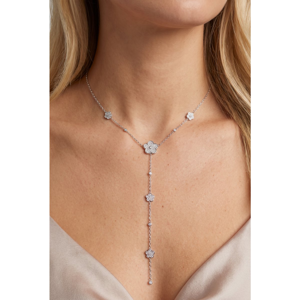 Collier Y en acier inoxydable