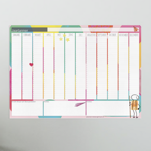 Colorful desk pad A3 size 50 sheets - Desk planner