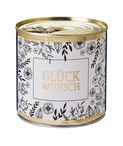 Cancake  Glückwunsch Flower 341  gold Marmor black&white Edition