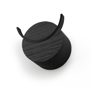 Wall hook DEER, black