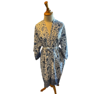 Blue Goddess Kimono