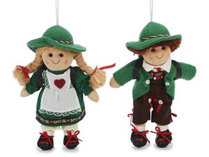 Kuschelpuppe Trachtendesign 15