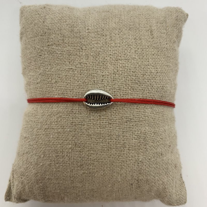 Lille Silver Shell armbånd