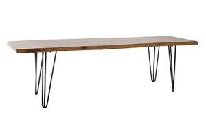 ACACIA METALEN VOETPROVE 160X40X46 NATUURLIJK MB177702