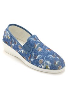 Printed slip-on terry interior (1005124_0001)