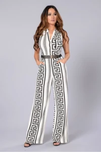 Lena Jumpsuit with Riem | white