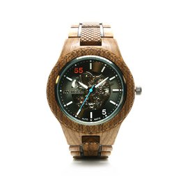Automatisch houten horloge - Jones