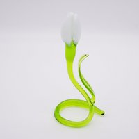 Stehendes Schneeglöckchen aus Glas