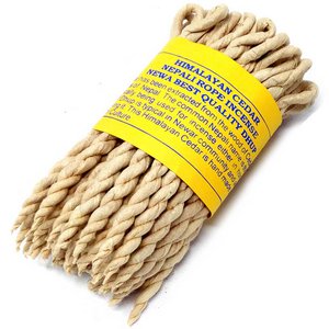 RopeI-01 - Pure Herbs Cedar Rope Incense