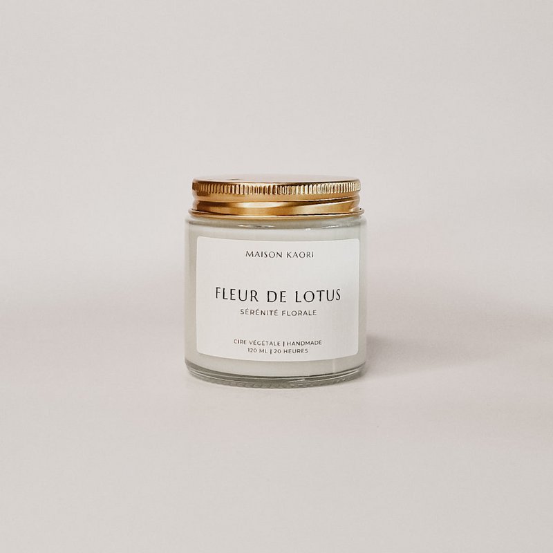 Bougie parfumée - Fleur de Lotus