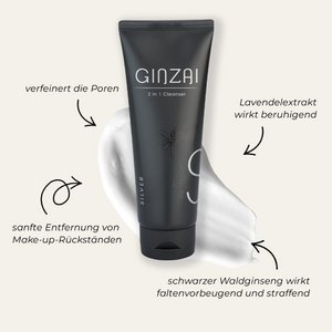 2in1 cleansing cream with ginseng