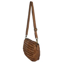 Borsa A Spalla Da Donna Realizzata In Pelle Lavata In 4 Colori