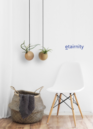 Hanging Sphere - Light Oak