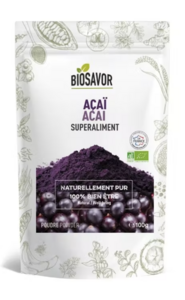 AÇAÏ BIO EN POUDRE - 100G - ERGÄNZUNG DER NAHRUNG
