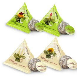 Creano 4 theebloemen geschenkdoos Teelini Mix