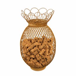 Handmade Cork Holder Wine Decor Beer Cap Holder Wine & Bar Decor Rustic Bamboo Wood