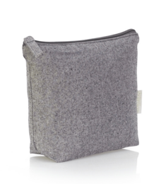 Customizable 100% recycled cotton eco-friendly pencil case