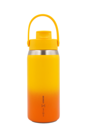 Thermotrinkgeschirr – Canvas-Flasche 355/473/710 ml (12/16/24 oz), tulpengelbe Farbe