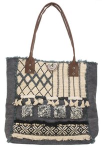 Bag XL Stonewash Blue Denim Leather Hengsels Sale