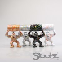 Gorilla M/Olievat Stoobz 4 ass z/w/z/g Spray 21 cm