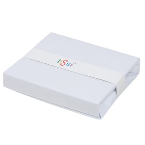 tiSsi®  6-Eck Spannbetttuch WEISS 80x136 cm für Laufgitter