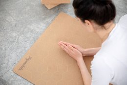 Large "Beehive" yoga mat 199 cm