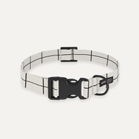 Recycled PET Necklace Beige Line Design, Juno