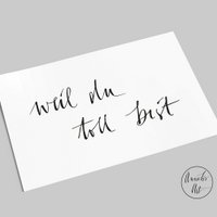 Postcard | because you are awesome