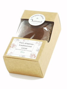 Traditional full-bodied organic gingerbread