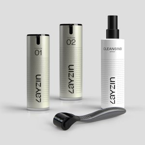 Anti-Aging DUO SERUMS with Dermaroller Set 0.55 mm
