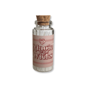 Zauberdochte 50 Stück – Perlenkerzen