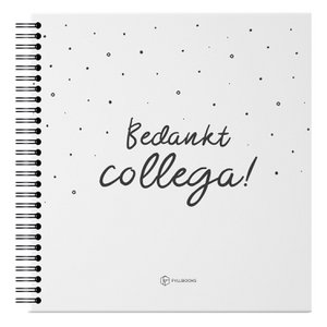 Fyllbooks danke Kollege! Abschiedsbroschüre - 50 Personen