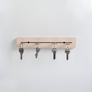 Sleutelhouder aan de muur waarmee u uw sleutels georganiseerd en op één plek kunt bewaren - DELINE