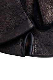 BLAU MARINE PECCARY WINTERHANDSCHUHE