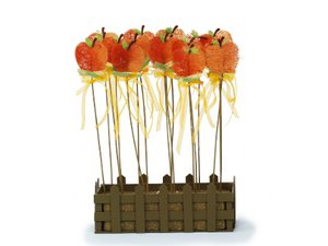 Houten plug 30cm, ''appel design''