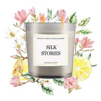 Silk Stories Duftkerze 230g – Zedernholz & Sandelholz, 50h