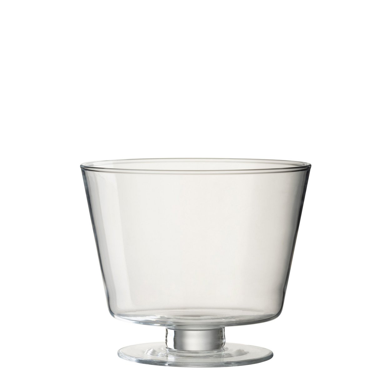 J -line Vaas Olivia - Verre - Transparent - Ø 19 cm