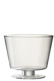 J -line Vaas Olivia - Verre - Transparent - Ø 19 cm