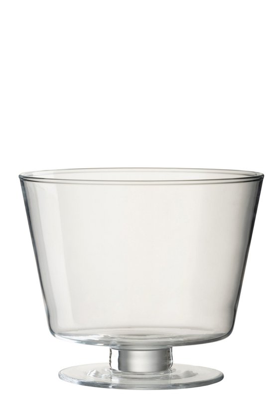 J -line Vaas Olivia - Verre - Transparent - Ø 19 cm