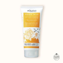 Creamy, nourishing magic milk with natural ingredients like honey, oats, and aloe vera to hydrate and soothe skin.