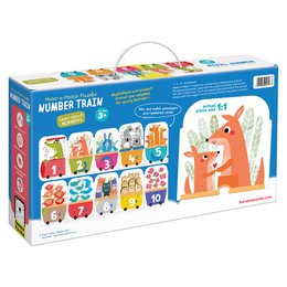 Make-a-Match Puzzle Number Train 3+