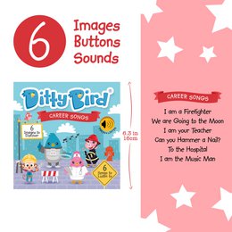 Ditty Bird Baby Sound Book: Chansons de carrière