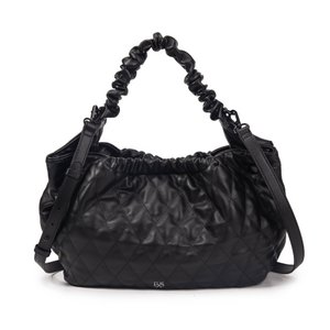 Black carin vegan leather bag