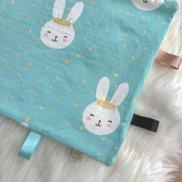 Etiketklud Bunny - Mint