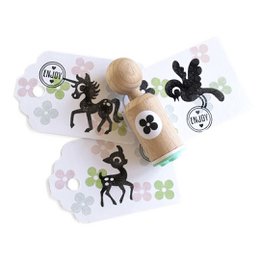 Eenvoudige bloem mini-stempel