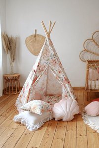Tipi-tent "FLOWER POWER"