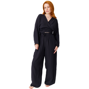 Saga mousseline broek